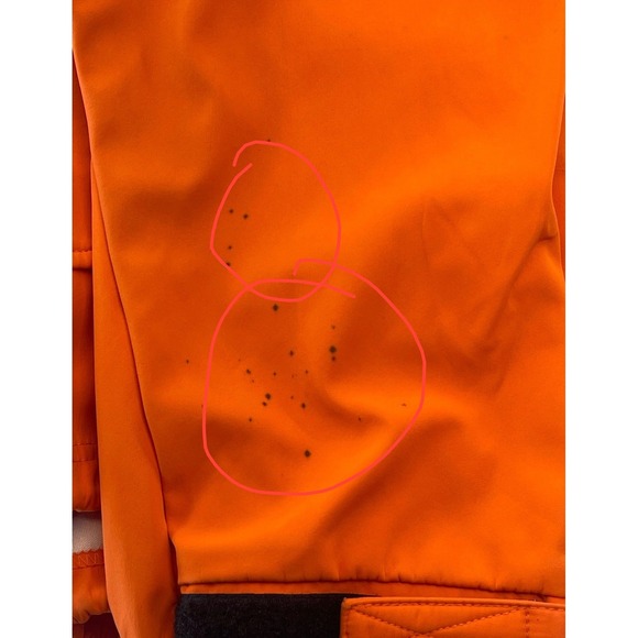 Elements‎ Pro Series Orange Pullover Anorak Jacket Mens Size L - Picture 3 of 4